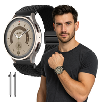 Pasek do Xiaomi Watch S1 opaska smartwatch 22mm czarny pleciony RÓŻNEKOLORY