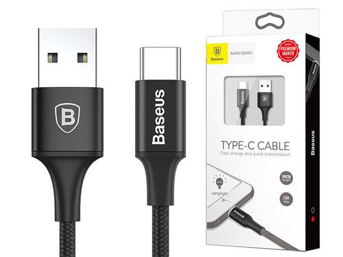 WZMOCNIONY KABEL USB-C LED BASEUS 2M na Arena.pl