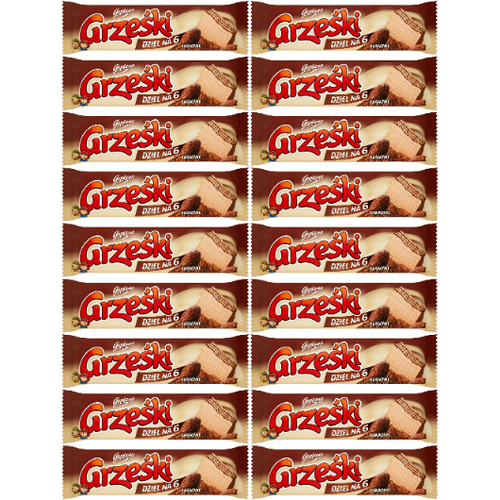 Grześki Wafel przekładany kremem kakaowym 26 g x 18 sztuk na Arena.pl