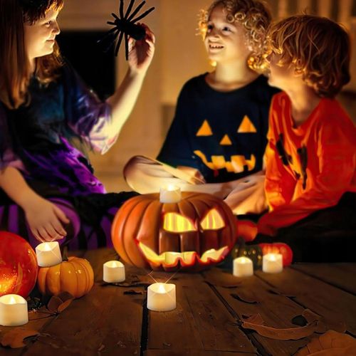 ZESTAW 6 ŚWIEC LED ŁADOWANE Z FUNKCJĄ TIMERA NA BOŻE NARODZENIE I HALLOWEEN na Arena.pl