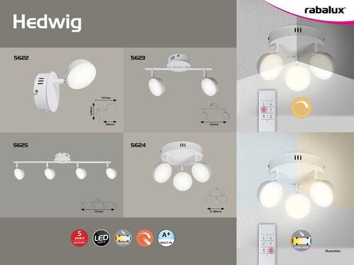 Oprawa punktowa Hedwig, , 5625 na Arena.pl