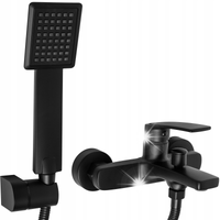 Bateria wannowa ze słuchawką LUPPO BLACK CZARNA