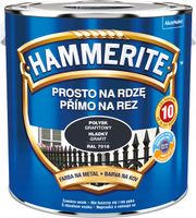 Hammerite farba na rdzę połysk grafitowy 2,5L