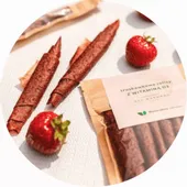 Truskawkowe Rollsy z Witaminą D3 Naturalnie Zdrowi, 50g