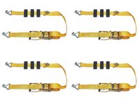 Pasy Transportowe 3m/5t 3-PUNKTOWE z Kostkami do Lawety Zestaw pasów 4szt.
