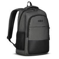 NC4503 PLECAK MIEJSKI Z USB SZARY NILS