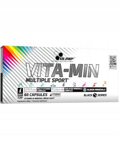 OLIMP WITAMINY VITA-MIN MULTIPLE SPORT 240k MINERAŁY MAGNEZ WITAMINA D CYNK na Arena.pl