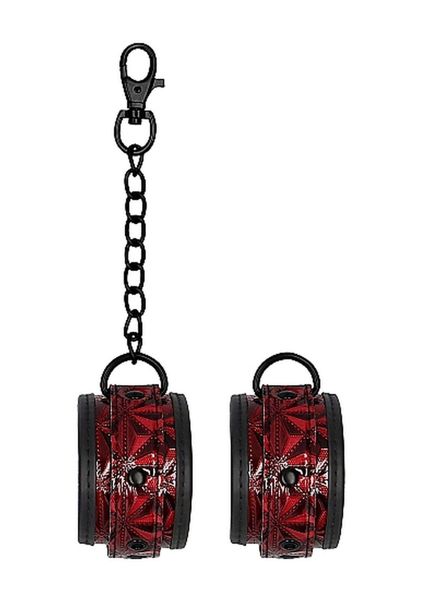 Luxury Hand Cuffs - Burgundy zdjęcie 7