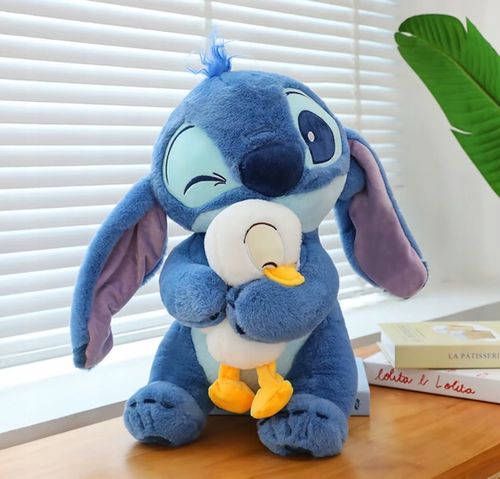 STICH I LILO PLUSZOWA ZABAWKA STITCH Z KACZKĄ 30CM na Arena.pl
