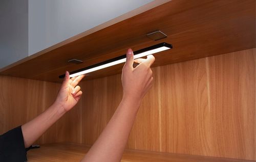 Lampka Do Szafy Z Czujnikiem Listwa Yeelight 40cm Czarna 2700k Magnes na Arena.pl