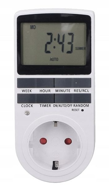 PROGRAMATOR CZASOWY WŁĄCZNIK WYŁĄCZNIK LCD zdjęcie 5
