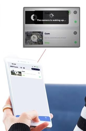Mini kamera zewnętrzna wifi zdalny podgląd podczerwień 7 dni na Arena.pl