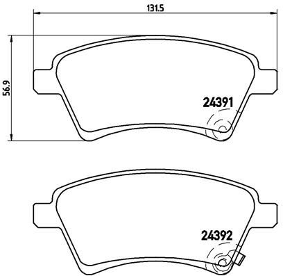 TARCZA HAM PRZOD 280X22 V BREMBO na Arena.pl