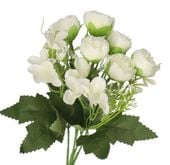 SZTUCZNE KWIATY GAŁĄZKI ROŚLINY PEONIA PIWONIA JAK ŻYWA