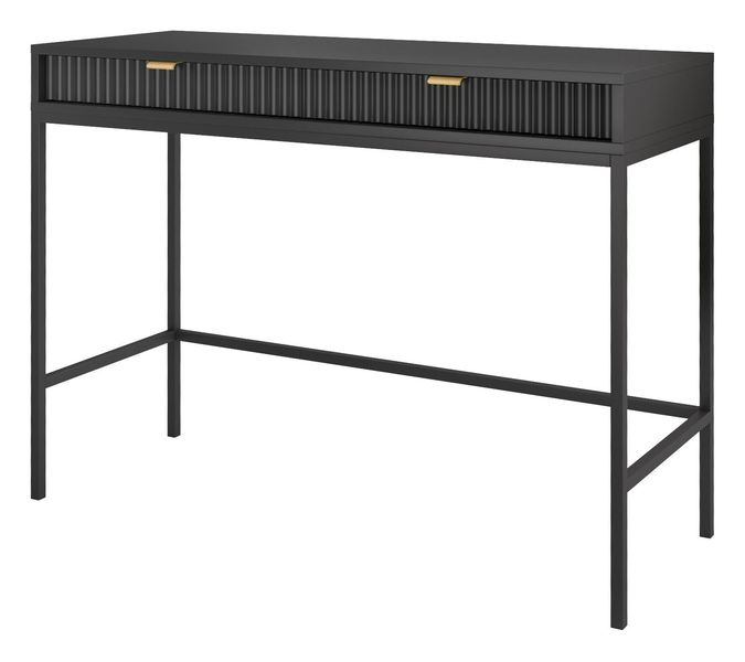 Toaletka Delicious ryflowana czarna zdjęcie 3