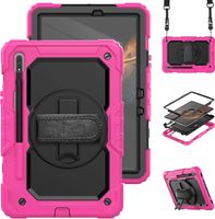 Etui do Samsung Galaxy S8 Ultra 14.6” z Paskiem na Ramię Różowe