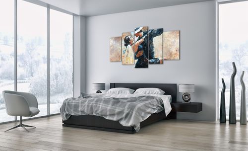 Obraz Na Płótnie - Tancerze Tango - 160X85 Cm - Ea160X85-3773 na Arena.pl