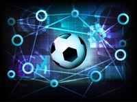 Fototapety piłkarskie nowoczesna 3D 200X130