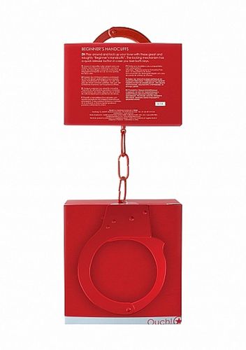 Beginner""S Handcuffs - Red na Arena.pl