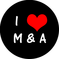 Przypinka I ♥ M&A