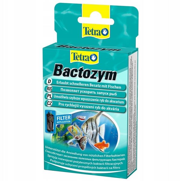 Tetra Bactozym Enzymy dla bakterii 10 kapsułek zdjęcie 2