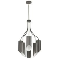 LAMPA sufitowa QUINTO QUINTO6-GPN Elstead metalowa OPRAWA plafon pręty tuby szare polerowany nikiel