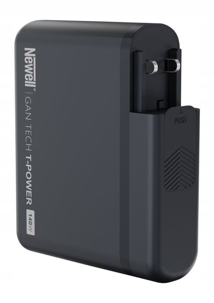 Ładowarka sieciowa z adapterami Newell GaN Tech T-power 140W 3xUSB-C 3xUSB zdjęcie 16