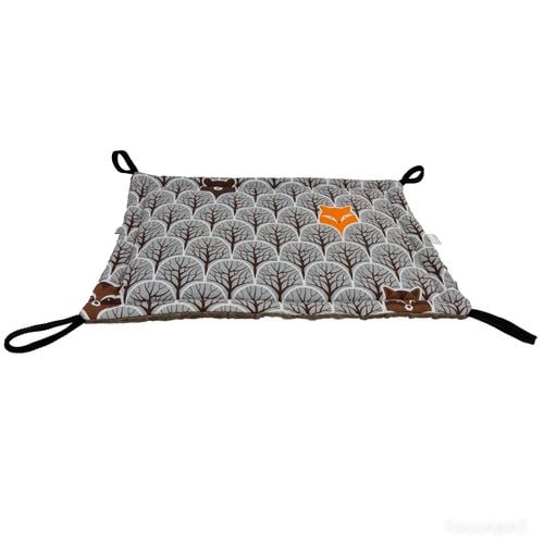 Hamak mata podwieszany dla gryzoni 70 x 40cm - różne wzory na Arena.pl