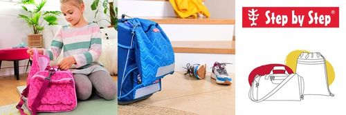 STEP BY STEP Torba sportowa szkolna WILD T-REX TARO + organizer GRATIS na Arena.pl