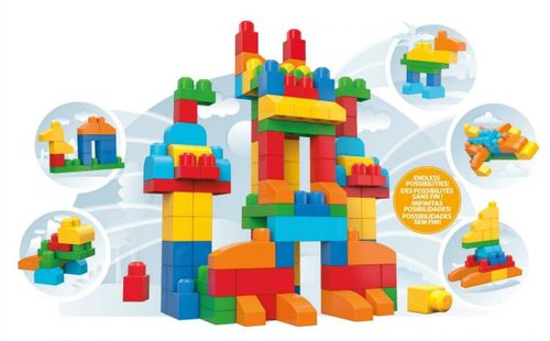 MEGA BLOKS FIRST BUILDERS 150 EL. TORBA DELUXE na Arena.pl