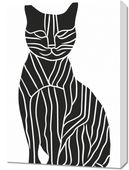 Obraz 50x70cm Zebra w Kocim Ciele