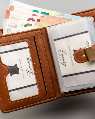 portfel damski ze skóry ekologicznej z wkładką na karty - 4u cavaldi na Arena.pl