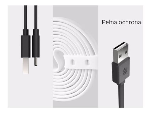 Kabel USB Typ C 120cm Dwustronny White na Arena.pl