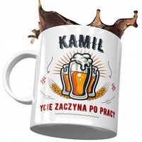 Kubek Dla Kamila Kolegi Męża Przyjaciela Prezent Z Nadrukiem Ze Zdjęciem
