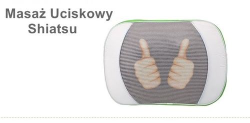PODUSZKA MATA MASUJĄCA MASAŻER DO MASAŻU SHIATSU na Arena.pl