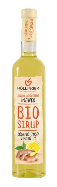 Syrop Imbirowo - Cytrynowy BIO 500 ml - Hollinger zdjęcie 1