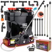 OPRYSKIWACZ AKUMULATOROWY CIŚNIENIOWY LI-ION 20L PLECAKOWY ZESTAW 4