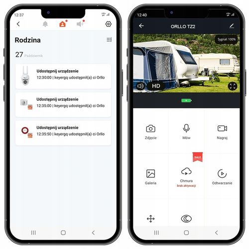 Kamera IP WiFi Zewnętrzna Obrotowa Bezprzewodowa 4Mpx ORLLO TZ2 PRO +GRATIS na Arena.pl