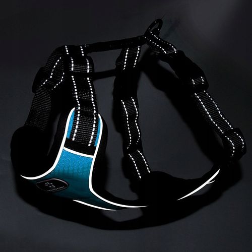 SZELKI DLA MAŁEGO PSA BEZUCISKOWE REGULOWANE ODBLASKOWE GUARD ASTRO r. M na Arena.pl