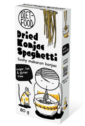 Diet Food Suchy Makaron Shirataki Konjac Spaghetti 80 g na Arena.pl