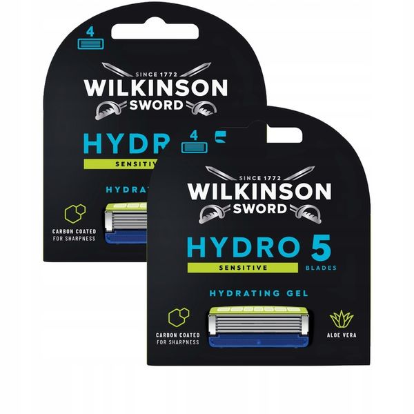 Wilkinson Hydro 5 Sensitive do golenia 4 wkłady x2 zdjęcie 1