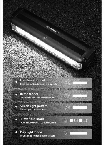 LAMPKA ROWEROWA LED PRZÓD Bardzo Mocna USB-C na Arena.pl