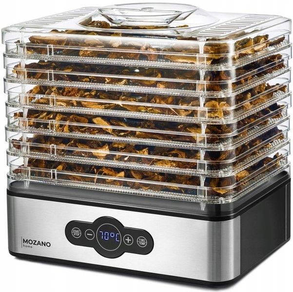 SUSZARKA DO GRZYBÓW OWOCÓW WARZYW SPOŻYWCZA DUŻA STALOWE SITA 500W ŻYWNOŚCI zdjęcie 9