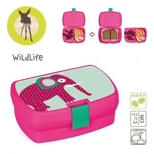 Lassig Lunchbox Wildlife Słoń na Arena.pl