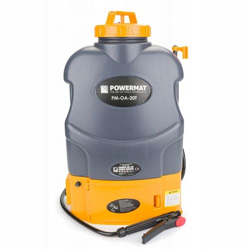 Opryskiwacz akumulatorowy 20L 4,5bar lanca do opryskiwania roślin i krzewów na Arena.pl