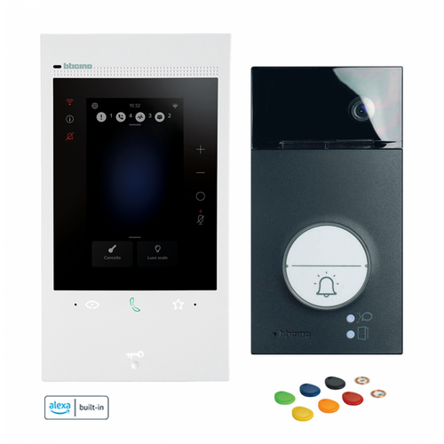 Zestaw wideodomofonowy Classe 300EOS with Netatmo asystent głosowy Alexa - czarny 363915 Legrand na Arena.pl