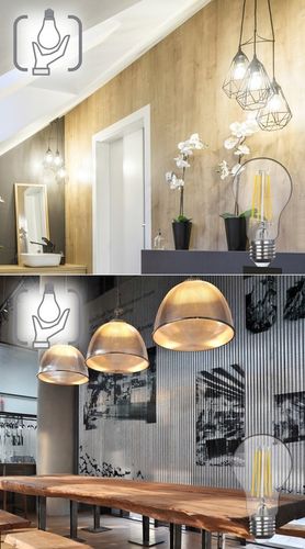 Zestaw 6x Żarówka LED E27 A60 8W=75W Filament 1055lm Ozdobna Brak Migotania na Arena.pl