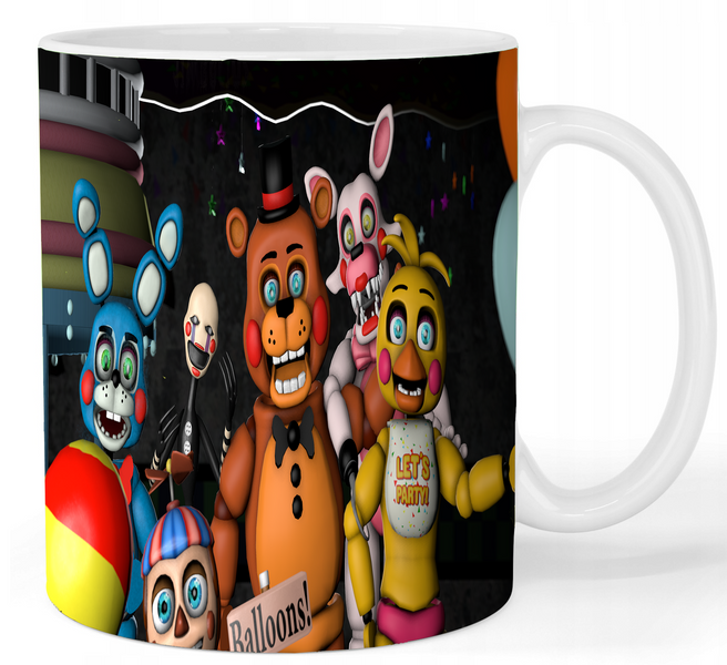 Kubek ceramiczny FNAF Five Nights at Freddy's zdjęcie 1
