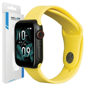 beline pasek apple watch silicone38/40/41mm żółty /yellow
