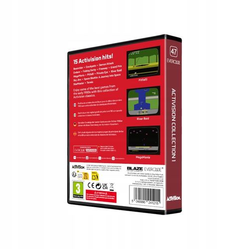 Gra Evercade Activision Collection 1 - 15 gier na Arena.pl